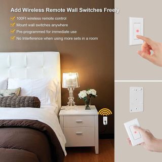 No. 9 - Suraielec Wireless Light Switch and Outlet Receiver Kit - 2