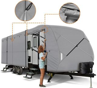 No. 2 - Leader Accessories Travel Trailer RV Cover - 4