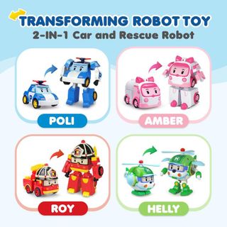 No. 8 - Robocar Poli Transforming Robot Toys - 3