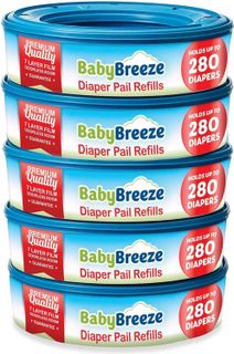 No. 4 - BabyBreeze Diaper Pail Refill Bags - 1