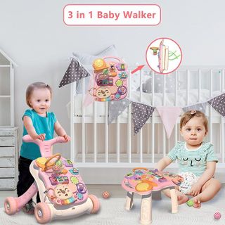 No. 10 - QDRAGON 3-in-1 Baby Walker and Activity Center - 2
