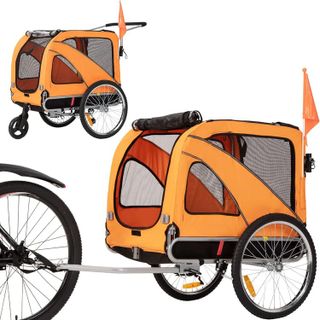 No. 2 - Sepnine 2 in1 Pet Bike Trailer and Jogger - 1