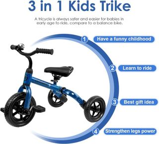 No. 7 - YGJT 3 in 1 Tricycle for Toddlers - 3
