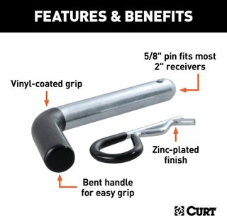 No. 3 - CURT 21510 Trailer Hitch Pin & Clip - 3