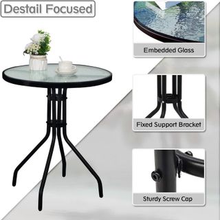 No. 1 - DIMAR GARDEN Patio Bistro Table - 5