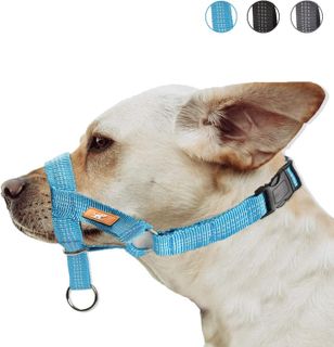 No. 7 - Dog Head Collar with Silk Thread, Soft and Adjustable Head Halter Collar - 4