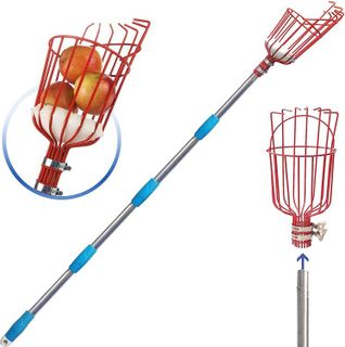 No. 2 - Fruit Picker Pole with Basket - 1