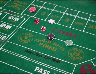 No. 5 - Casino Blackjack/Craps Layout - 4