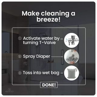 No. 2 - SmarterFresh Easy-Install Cloth Diaper Sprayer - 4