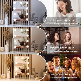 No. 8 - ZL ZELing Vanity Mirror with Lights - 3