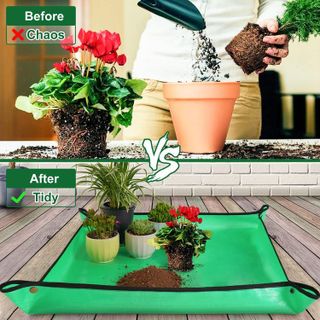 No. 3 - Repotting Mat for Indoor Plant Transplanting and Mess Control - 2