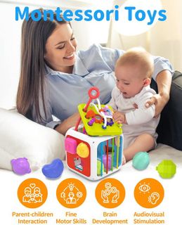 No. 8 - kecristv 7-in-1 Baby Montessori Toys - 2