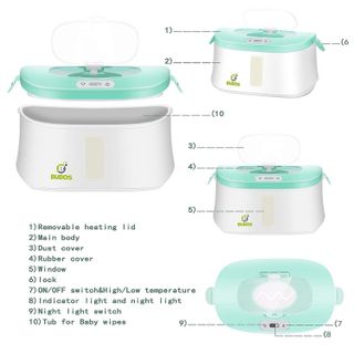 No. 10 - B Bubos Baby Wipe Warmer - 4