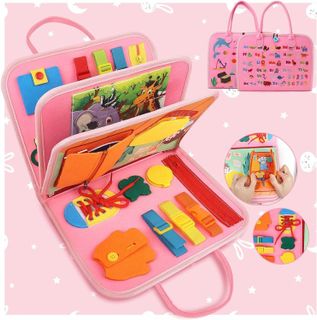 No. 2 - Toddler Girl Toys Busy Board - 1