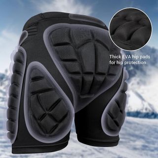 No. 4 - Cienfy 3D Hip Protection EVA Butt Pads Protective Padded Shorts - 2