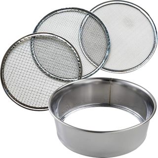 No. 9 - Wazakura Stainless Steel Garden Soil Sieve Set - 1