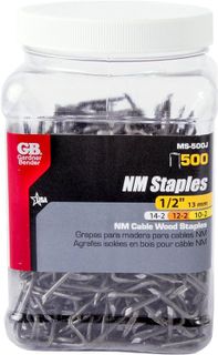 No. 6 - Gardner Bender MS-500J Metal Cable Staple - 3