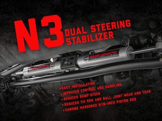 No. 6 - Rough Country Dual Damper Steering Stabilizer - 3