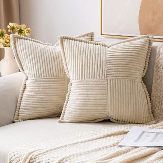 No. 5 - MIULEE Corduroy Pillow Covers - 1