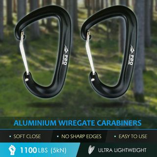 No. 10 - Pro Venture Hammock Straps and 2 Carabiners - 3