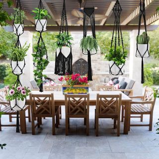 No. 6 - SFENNGPET Macrame Plant Hangers - 3