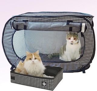 No. 10 - Necoichi Portable Stress Free Cage Carrier and Litter Box - 1