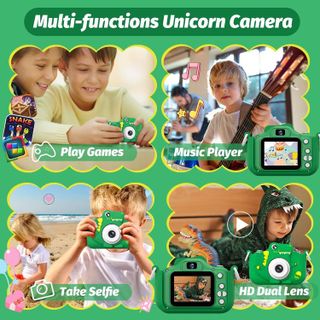 No. 5 - Upgrade Dinosaur Kids Camera - 2