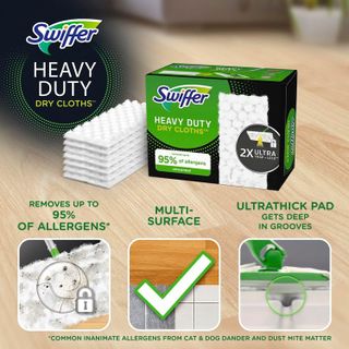 No. 3 - Swiffer Sweeper Heavy Duty Mop Pad Refills - 2