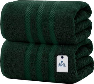 No. 9 - DAN RIVER Bath Sheets Set of 2 - 1