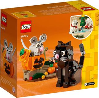 No. 1 - LEGO Halloween Cat & Mouse - 5