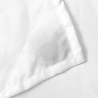 No. 9 - N&Y HOME Fabric Shower Curtain Liner Solid White - 5