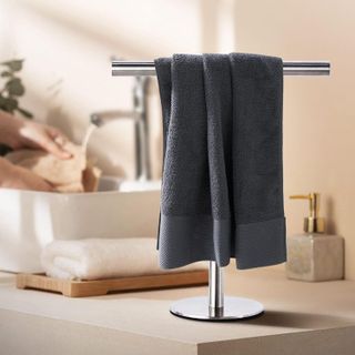 No. 4 - Bluebyrne T-Shape Hand Towel Holder Stand - 4