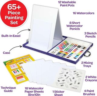 No. 7 - Crayola Table Top Easel & Paint Set - 2