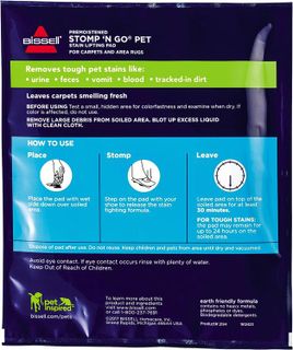 No. 10 - Bissell Stomp 'N Go Pet Lifting Pads + Oxy - 2