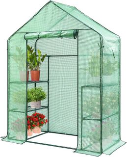 No. 4 - VIVOSUN Mini Walk-in Greenhouse - 1