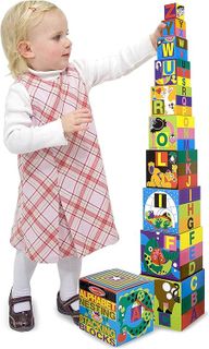 No. 10 - Melissa & Doug Alphabet Nesting and Stacking Blocks - 5