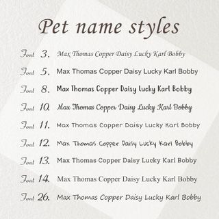 No. 4 - Anavia Slide On Silent Pet ID Tags - 4