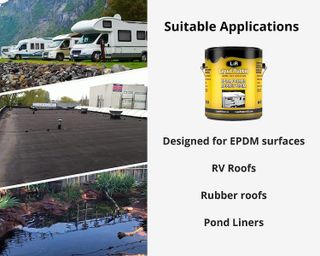 No. 1 - Liquid Rubber EPDM Rubber and RV Roof Primer - 4