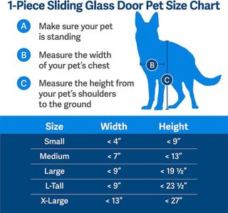 No. 3 - PetSafe 1-Piece Sliding Glass Pet Door - 3