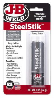 No. 4 - J-B Weld 8267 SteelStik Steel Reinforced Epoxy Putty Stick - 1
