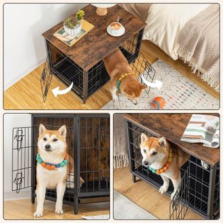 No. 5 - ALLOSWELL Dog Crate Furniture - 5