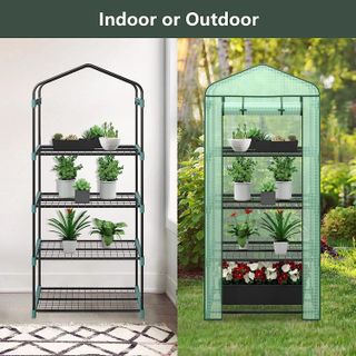 No. 7 - Nova 4 Tier Mini Greenhouse - 4