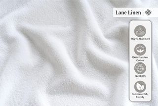 No. 6 - LANE LINEN Bath Sheets Set - 4