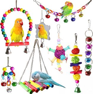 Top 10 Bird Swing Toys You Need for Your Feathered Friends- 2