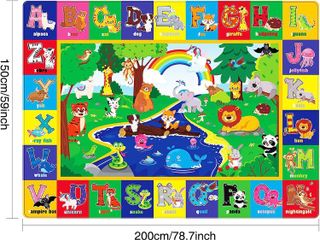 No. 9 - LTKOUGFAM Kids Play Rug - 2