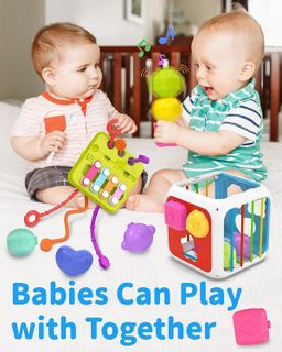 No. 8 - kecristv 7-in-1 Baby Montessori Toys - 4