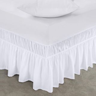 No. 9 - Utopia Bedding Queen Elastic Bed Ruffle - 1