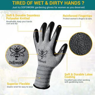 No. 5 - DOFOWORK Gardening Gloves - 2