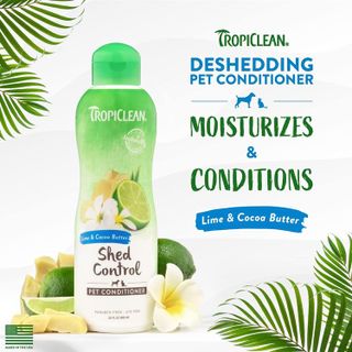 No. 1 - TropiClean Lime & Coco Butter Deshedding Dog Conditioner - 2