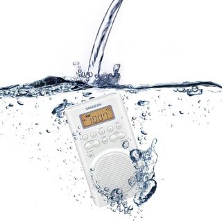 No. 1 - Sangean H205 AM/FM Weather Alert Waterproof Shower Radio - 3